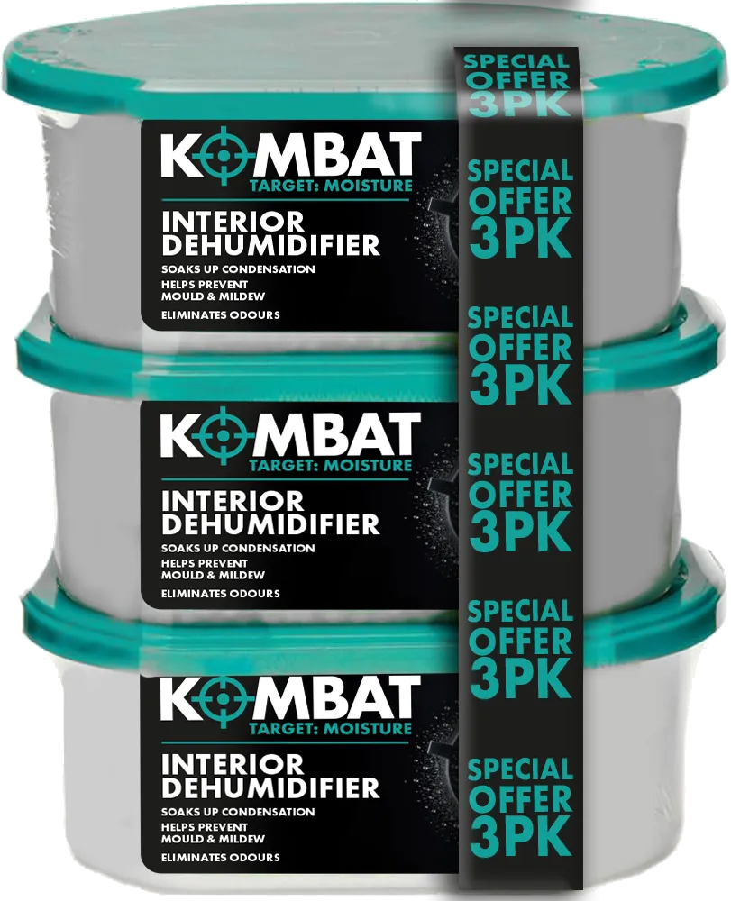 INTERIOR DEHUMIDIFIER 300ml 3PK