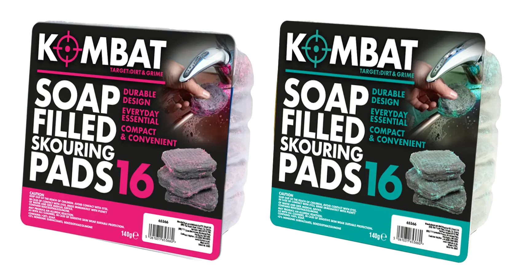 SOAP FILLED SKOURING PADS