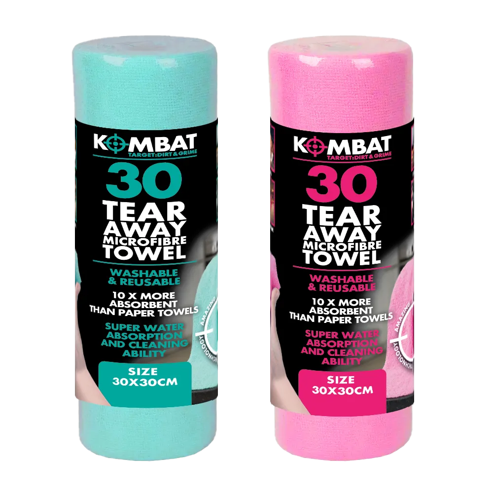 TEAR AWAY MICROFIBRE TOWEL